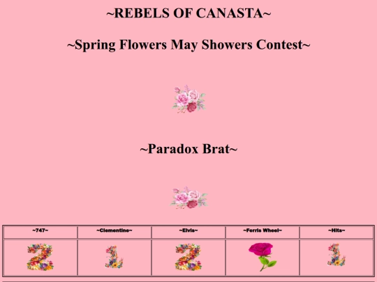 Contests/SPRINGFLOWERSContest/Paradox screenshot