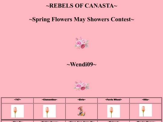 Contests/SPRINGFLOWERSContest/Wendi screenshot