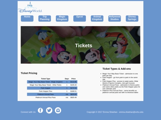 tickets screenshot