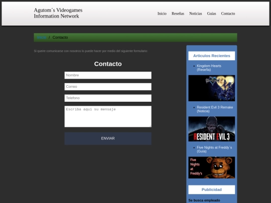 final/Contacto screenshot