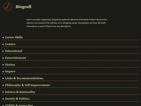 blogroll screenshot