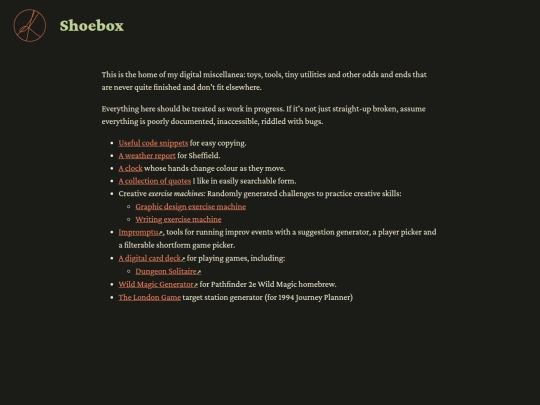 shoebox screenshot