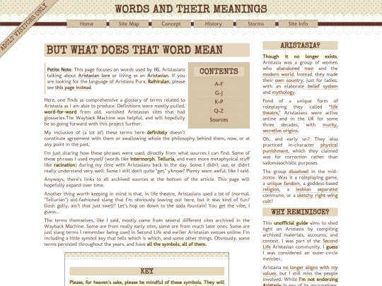 glossary screenshot