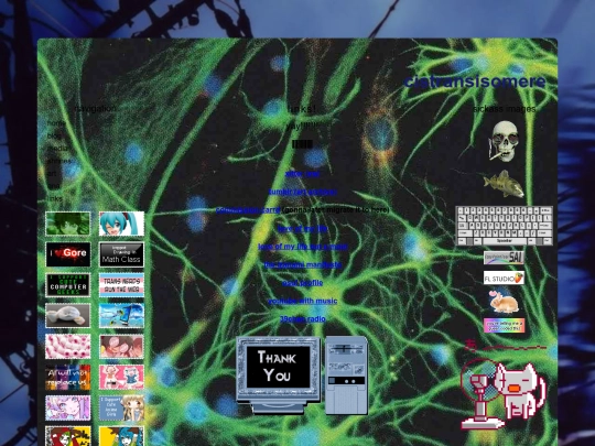 links screenshot