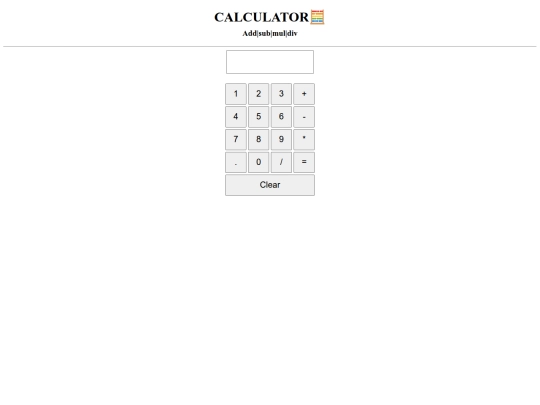 calculator/home screenshot