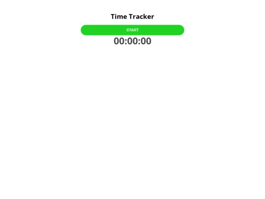time-tracker screenshot
