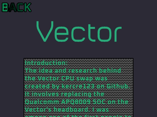 vector screenshot