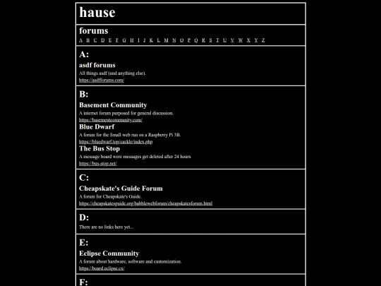 forum screenshot