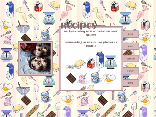 Recipes screenshot