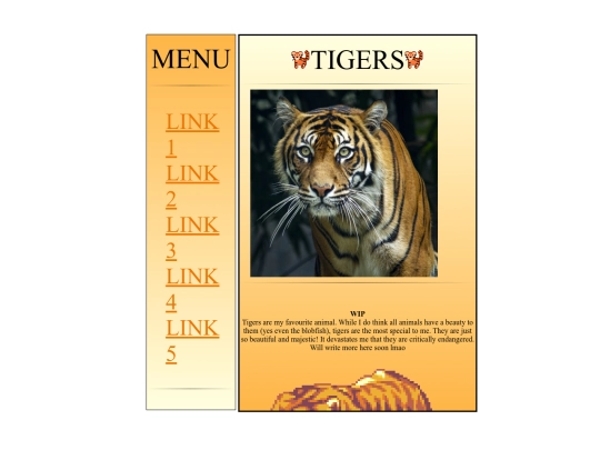 tigers screenshot