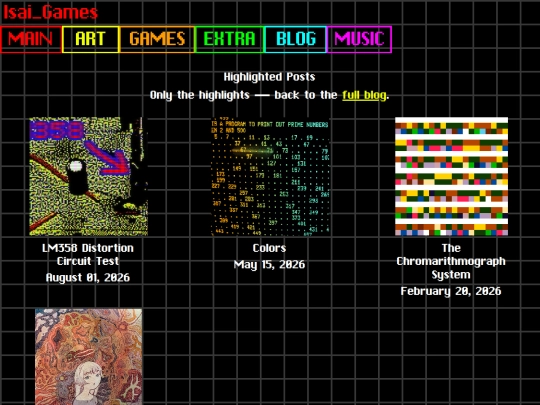 blog/highlights screenshot