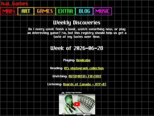 log screenshot