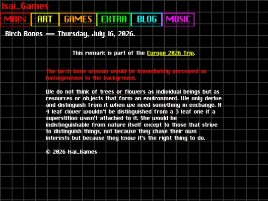 miniblog/birch screenshot