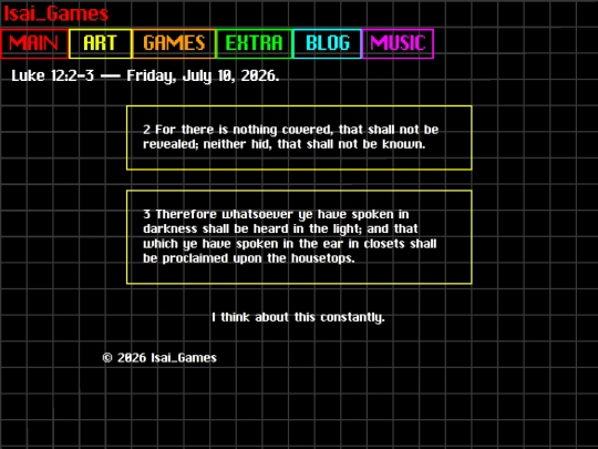 miniblog/luke12 screenshot