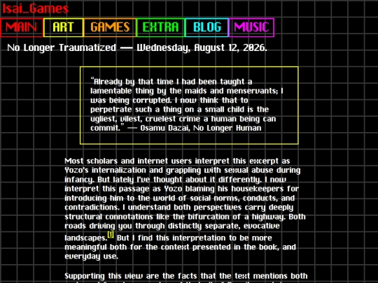 miniblog/nolongertraumatized screenshot