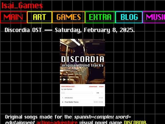 music/discordia screenshot