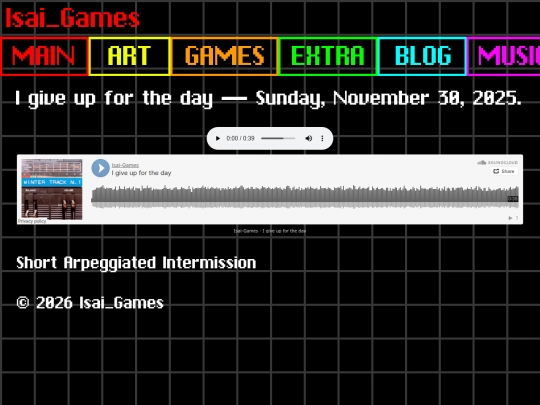 music/okigiveup screenshot