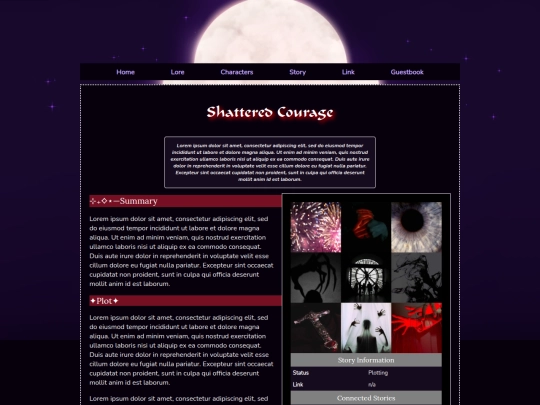 story/Shattered_Courage screenshot