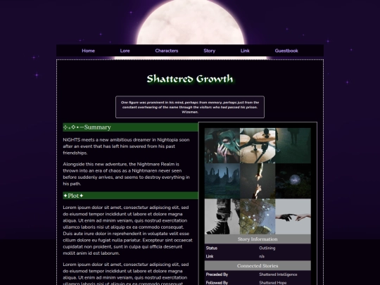 story/Shattered_Growth screenshot
