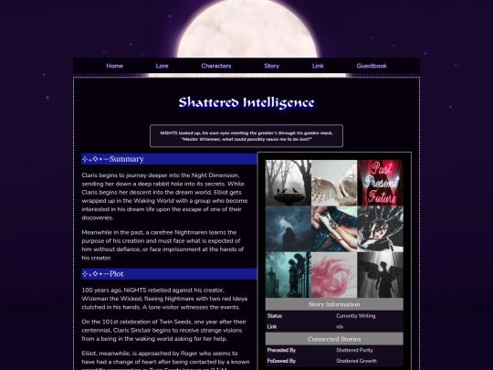 story/Shattered_Intelligence screenshot