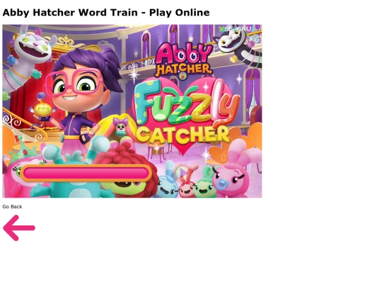 Games/AbbyHatcher-WordTrain screenshot