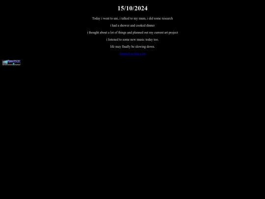 diary screenshot
