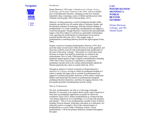 writing/posthumanism screenshot