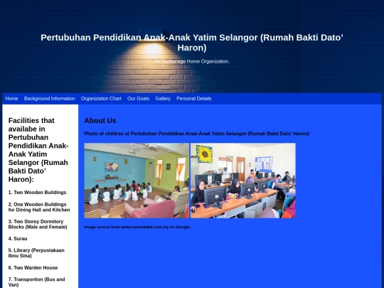 homepage screenshot
