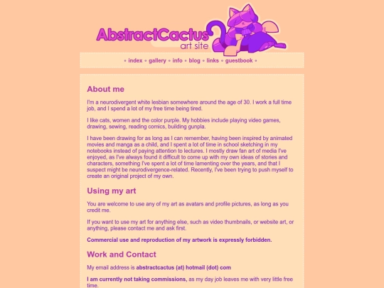 info screenshot