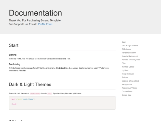 documentation screenshot