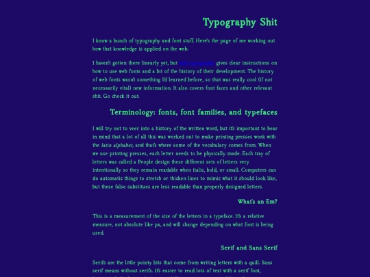 learningwebsite/hello-style/typography screenshot