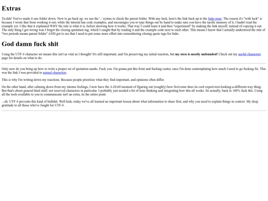 learningwebsite/links-and-images/misc/extras screenshot