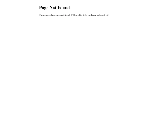 not_found screenshot