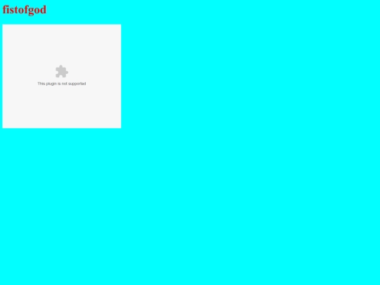 fistofgod screenshot