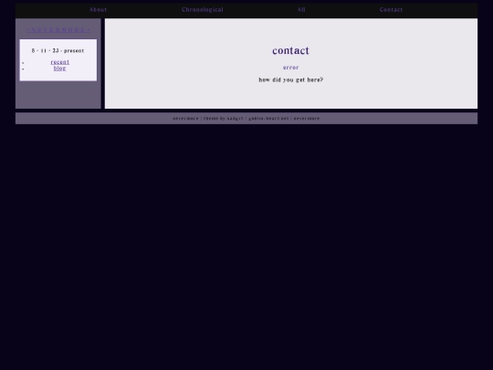Contact screenshot