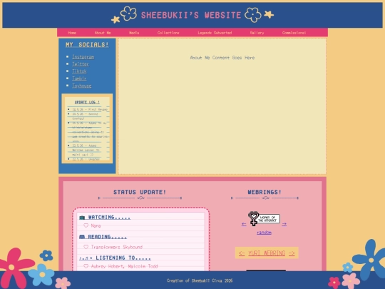 aboutme screenshot