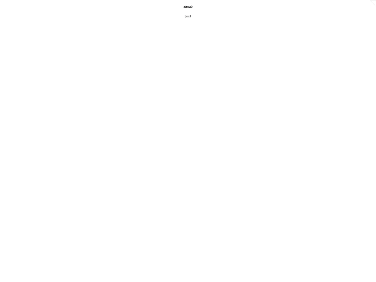 test screenshot