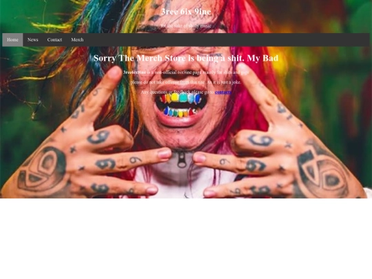 merch screenshot