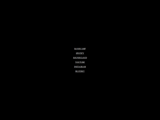 music/links screenshot