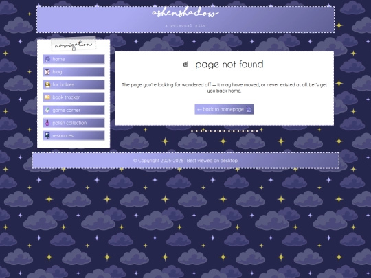 not_found screenshot