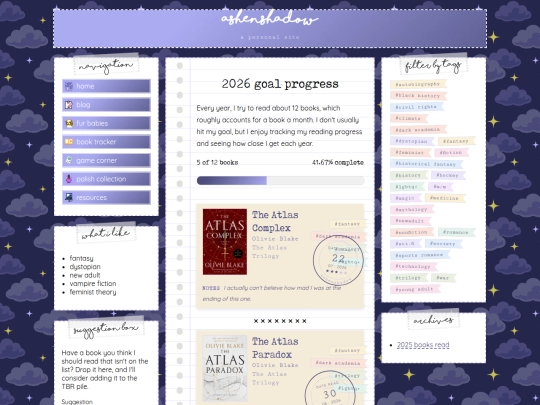 trackers/book-tracker screenshot