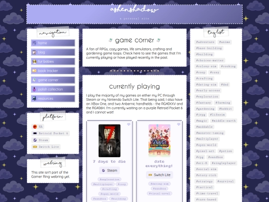 trackers/game-tracker screenshot