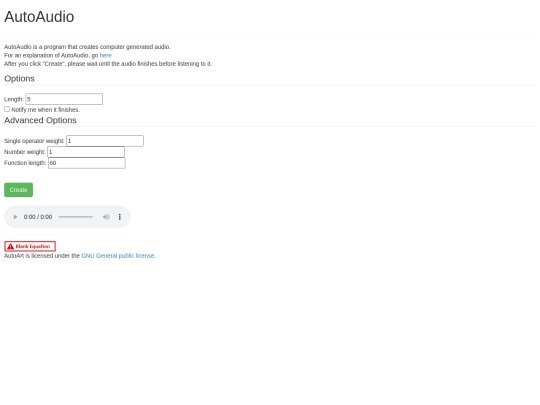 AutoAudio screenshot