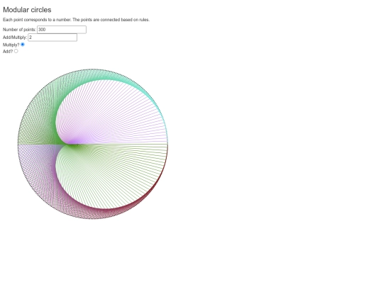 modularcircles screenshot