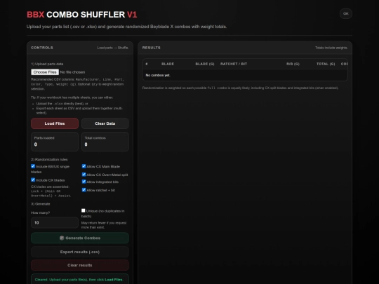 bbxcombo screenshot