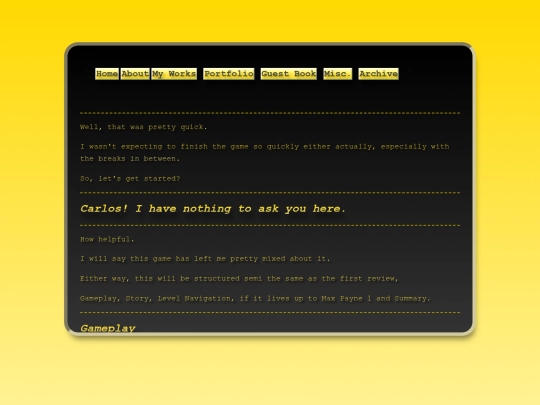 posts/2026-01-31-Max-Payne-2-Review screenshot