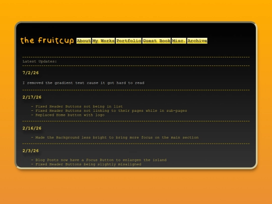update screenshot
