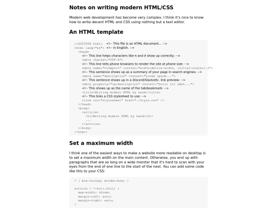 html screenshot