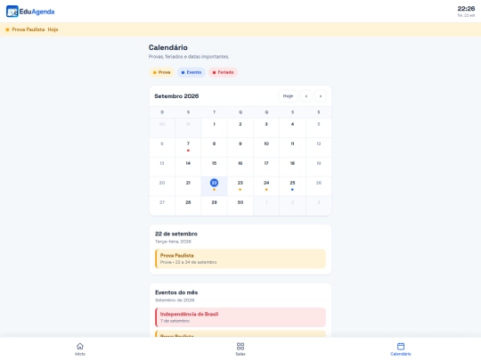 calendariomobile screenshot