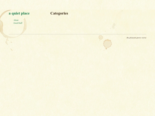 categories screenshot